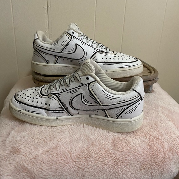 Custom 2D Nike Tennis Shoes - Picture 5 of 13